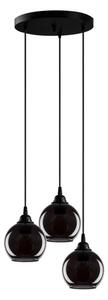 Lustră pe cablu SMOKED 3xE27/40W/230V