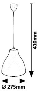 Rabalux 5059 - Lustră pe cablu MORRIS 1xE27/40W/230V