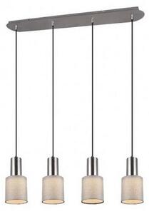 Lustră pe cablu WAILER 4xGU10/5W/230V gri Trio