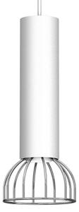 Lustră pe cablu DANTE 1xGU10/25W/230V albă/crom lucios