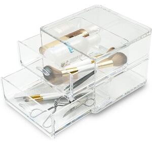 Organizator de baie pentru cosmetice din plastic – Addis