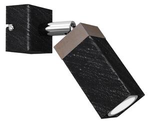 Spot de perete SOLO 1xGU10/MR11/40W/230V negru