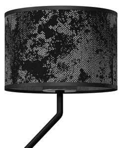 Lampă de perete SATINO 1xE27/40W/230V + 1xGU10/MR11/7W negru/gri
