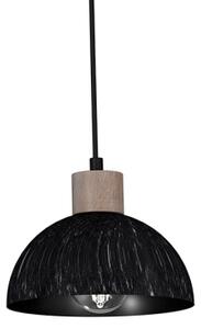 Lustră pe cablu ERIK 2xE27/60W/230V maro/negru
