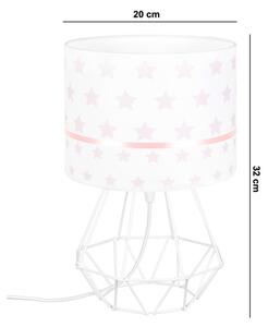 Lampă pentru copii PIKKI 1xE27/60W/230V roz