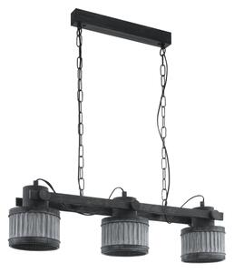 Eglo 43447 - Candelabru pe lanț TURROCK 3xE27/28W/230V