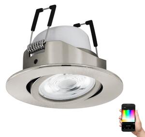 Corp de iluminat LED RGBW încastrat dimabil SALICETO-Z LED/5W/230V Eglo 99672
