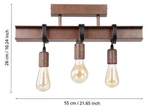 Lustră aplicată TOWNSHEND 3xE27/60W/230V Eglo 43522