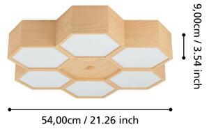 Plafonieră MIRLAS 6xE27/9W/230V Eglo 98863