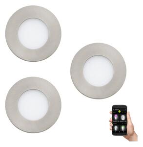 Eglo 900111 - Set cu 3 aplice LED reglabile pentru baie FUEVA-Z 2,8W/230V IP44