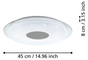 Plafonieră LED dimabilă LANCIANO-Z LED/19,2W/230V Eglo 900083