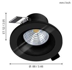 Corp de iluminat LED dimabil pentru baie SALABATE LED/6W/230V 4000K IP44 Eglo 99494