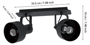 Spot CASIBARE 2xE27/28W/230V Eglo 99518