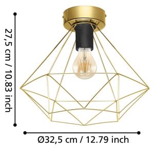 Plafonieră TARBES 1xE27/60W/230V Eglo 43678