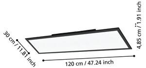 Plafonieră LED dimabilă SALOBRENA-Z LED/33,5W/230V negru Eglo 900053