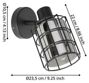 Eglo 99711 - Aplică CONSACA 1xE27/28W/230V