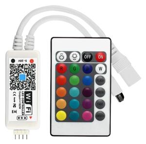 Bandă LED RGB dimabilă LED/20W/230V 5m IP65 Tuya Solight WM57 + telecomandă