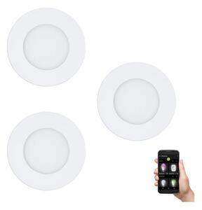 Eglo 900099 - Set 3x LED FUEVA-Z, corp de iluminat dimabil, LED/2,8W/230V IP44
