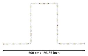 Bandă LED dimabilă 5m LED/23W/24/230V 2700-6500K Eglo 99722 + telecomandă