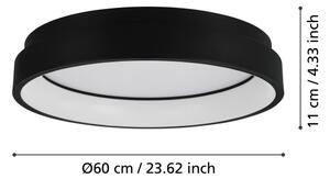 Plafonieră LED RGBW dimabilă MARGHERA-Z LED/26W/230V Eglo 900067