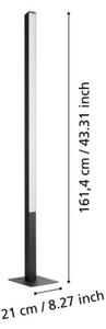 Lampadar LED RGBW dimabil SIMOLARIS-Z LED/35W/230V 2700-6500K Eglo 99605