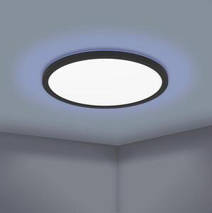 Plafonieră LED RGBW dimabilă ROVITO-Z LED/16,5W/230V negru Eglo 900092