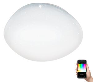 Eglo 900129 - Plafonieră LED RGBW dimabilă SILERAS-Z LED/33W/230V