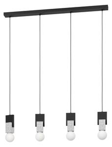 Eglo 99532 - Lustră suspendată pe cablu LOBATIA, 4xE27/40W/230V