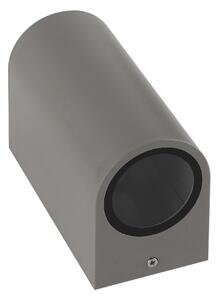 Aplică de exterior PARETE 2xGU10/6W/230V IP54 gri