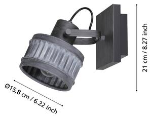 Spot TURROCK 1xE27/28W/230V Eglo 43444