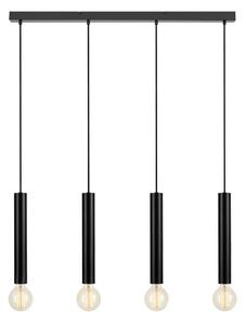 Lustră pe cablu SENCILLO 4xE27/40W/230V neagră Markslöjd 108264