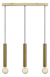 Lustră pe cablu SENCILLO 3xE27/40W/230V aurie Markslöjd 108261