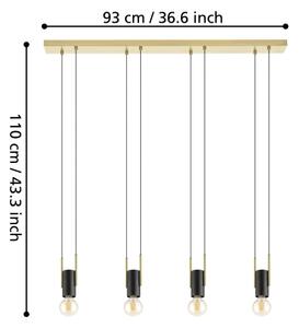Lustră pe cablu BITACHITO 4xE27/40W/230V Eglo 98858