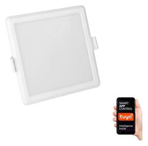 Plafonieră LED încastrată dimabilă ALGINE LED/6W/230V Wi-Fi Tuya pătrată
