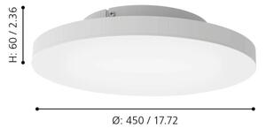 Plafonieră LED RGBW dimabilă TURCONA-Z LED/22,4W/230V Eglo 900055