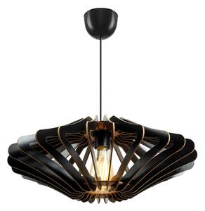 Lustră pe cablu 1xE27/60W/230V negru d. 47 cm