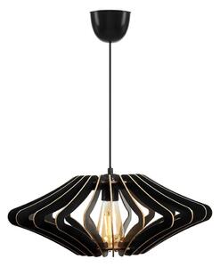 Lustră pe cablu 1xE27/60W/230V negru d. 47 cm