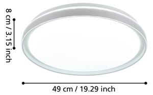 Plafonieră LED dimabilă SELUCI LED/40W/230V 3000-6500K + telecomandă Eglo 99779