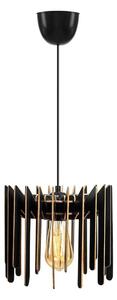 Lustră pe cablu 1xE27/60W/230V negru d. 23 cm
