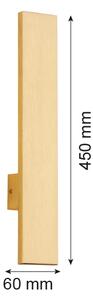 Aplică LED FREEMONT LED/6W/230V 45 cm Argon 4724