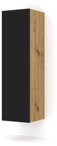 Dulap Dual 120 (Stejar artisan + Negru). 1124859