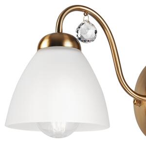 Lustră aplicată MIRANDA 5xE27/60W/230V aurie