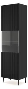 Vitrină 1DS Rowanna (Negru). 1125000