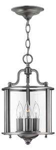 Lustră pe lanț GENTRY 3xE14/60W/230V Elstead HK-GENTRY-P-S-PW