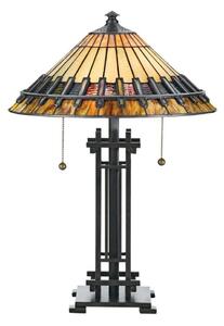 Lampă de masă CHASTAIN 2xE27/60W/230V Elstead QZ-CHASTAIN-TL