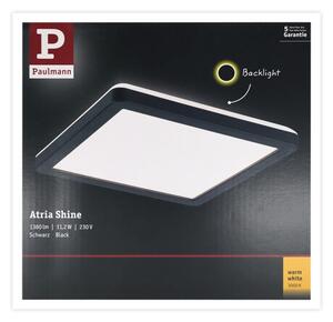 Plafonieră LED/11,2W ATRIA 230V neagră Paulmann 71000