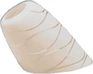 Abajur sticla E27 IT 077-5 Crem INTO