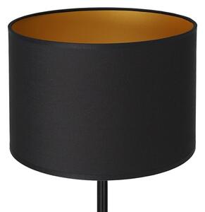 Lampă de masă ARDEN 1xE27/60W/230V d. 25 cm neagră/aurie