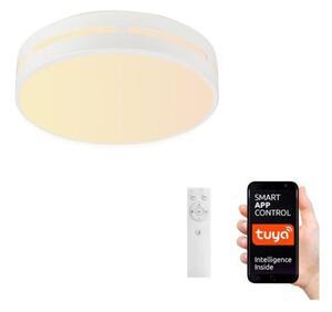 Plafonieră LED dimabilă PERFECTO 24W/230V Wi-Fi Tuya Immax NEO 07153-W40 + telecomandă