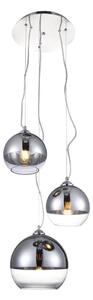 Lustră pe cablu BALL 3xE27/40W/230V rotundă Azzardo AZ4750